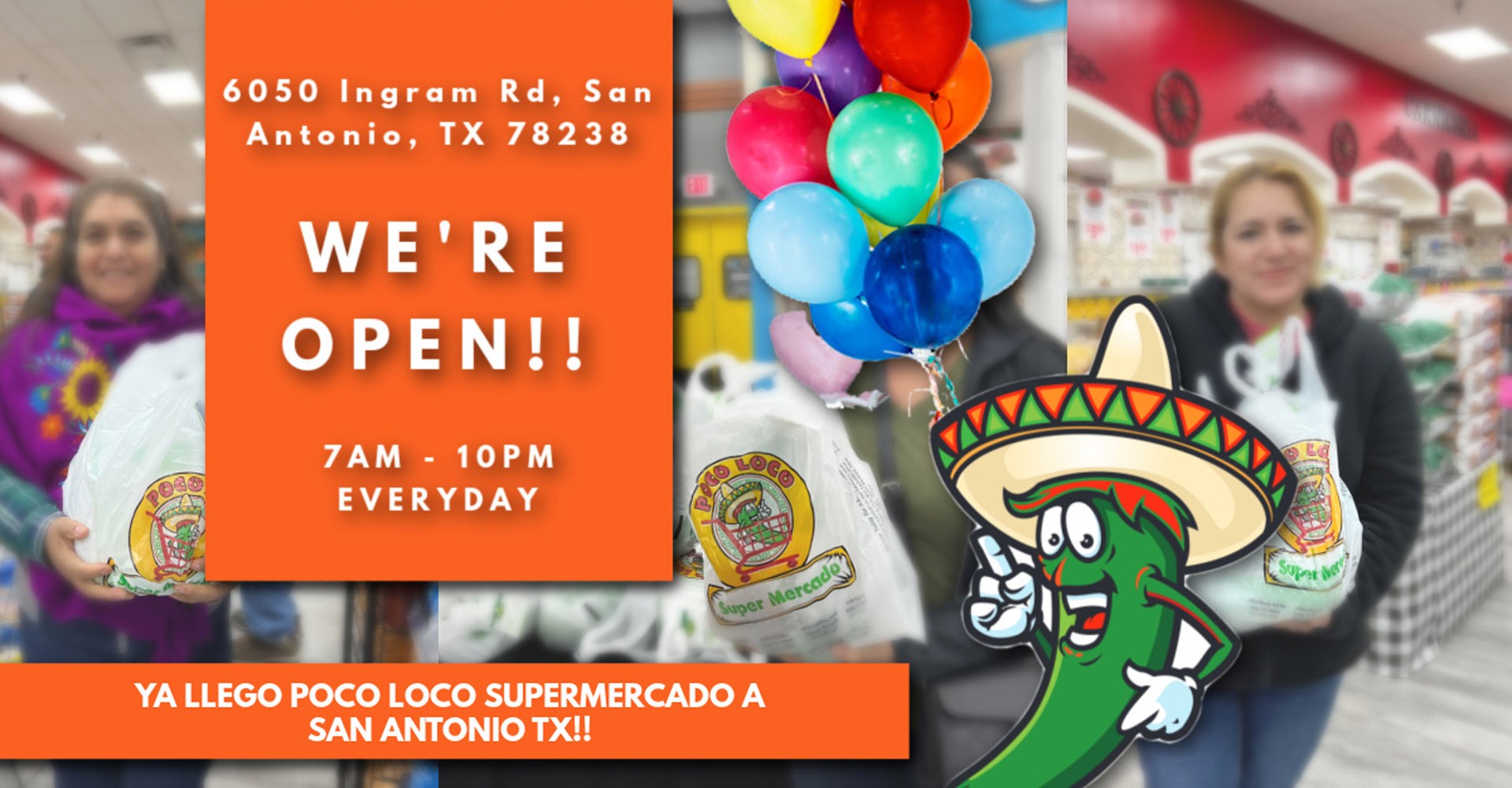 We're Open! San Antonio TX